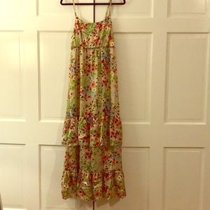 Old Navy Satin Floral Maxi